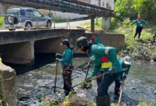 Sanean caño 5 de Julio en La Murallita como medida de mitigación de riesgos