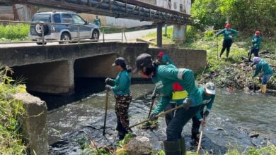 Sanean caño 5 de Julio en La Murallita como medida de mitigación de riesgos