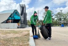 Cuadrillas del Iamam despliegan operativo especial de limpieza durante el Carnaval