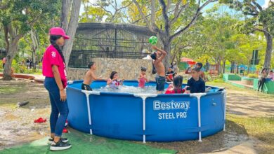 Los asistentes llevaron sus piscinas y la Alcaldía de Maturín dispuso de otras adicionales para garantizar el disfrute de todos