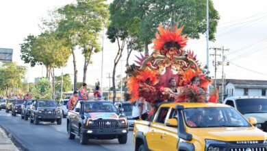 Con una gran caravana vecinos de Las Brisas del Orinoco continúan celebrando