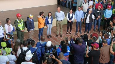Ministro Héctor Rodríguez inspecciona rehabilitación de la escuela Félix Antonio Calderón en Maturín