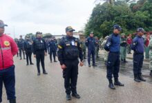 Despliegan 320 funcionarios para el evento “Bandera Negra 2026” en Santa Bárbara