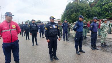 Despliegan 320 funcionarios para el evento “Bandera Negra 2026” en Santa Bárbara