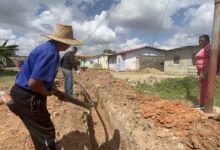 Culmina instalación de 300 metros de tubería en el sector Renacer en Juanico