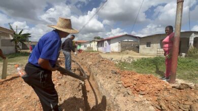 Culmina instalación de 300 metros de tubería en el sector Renacer en Juanico