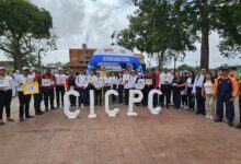 Organismos de seguridad realizan jornada de prevención del suicidio en la Plaza Piar