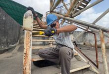 Inician rehabilitación de la pasarela en la Av. Libertador