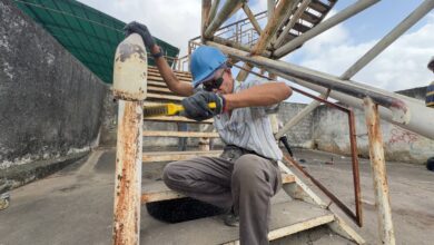Inician rehabilitación de la pasarela en la Av. Libertador