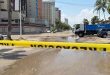 Decretan cierre de playas en Lechería por fuerte mar de fondo