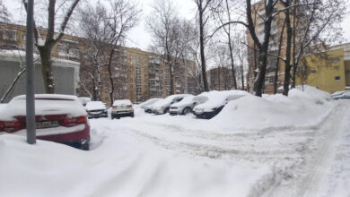 ¡Moscú se congela! Registran la noche más fría del invierno con -21,6°C