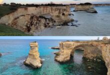 Colapsa el icónico Arco de los Enamorados en el sur de Italia durante San Valentín