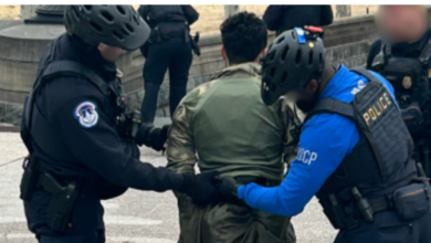 Alerta en Washington: Un sospechoso con chaleco antibalas intentó asaltar el ala oeste del Capitolio