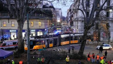 Un muerto y 40 heridos tras el descarrilamiento de un tranvía en Italia