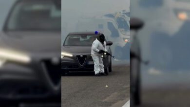 Como en el cine: Banda disfrazada de pintores roba furgón blindado en Italia