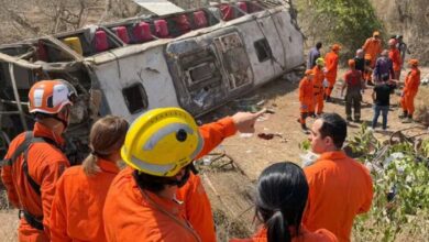 15 peregrinos mueren al volcar autobús en carretera de Brasil