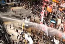 Máxima tensión en Buenos Aires: Graves disturbios frente al Congreso por la reforma laboral