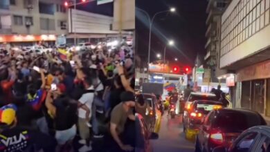 En Maturín salieron a las calles para celebrar el campeonato del Team Venezuela (+video)