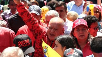 Diosdado Cabello lidera movilización por el levantamiento de sanciones