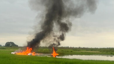 Choque de avionetas de fumigación deja un muerto en Ecuador