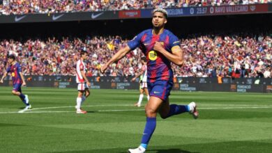 Barcelona vence 1-0 al Rayo Vallecano y consolida su liderato en La Liga