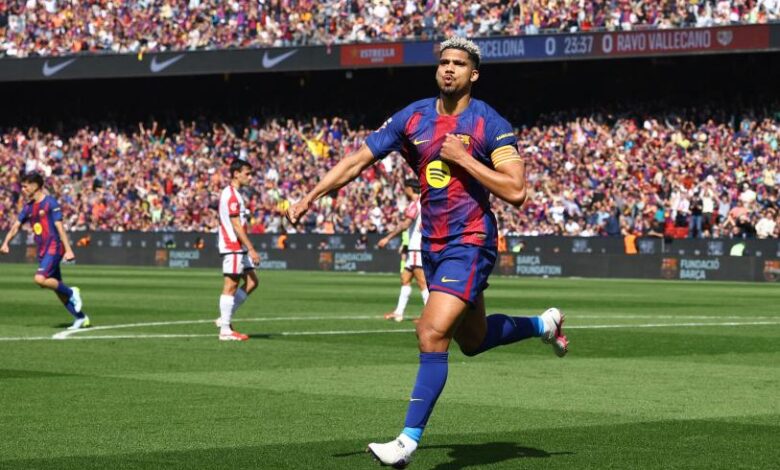 Barcelona vence 1-0 al Rayo Vallecano y consolida su liderato en La Liga