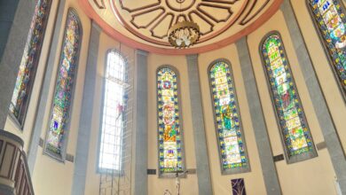 Comienzan trabajos de restauración del vitral de San José en la Catedral de Maturín