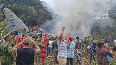 Identifican a 54 víctimas del accidente aéreo en Colombia