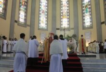 Catedral de Maturín celebra la Misa Crismal y consagración de los Santos Óleos