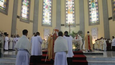 Catedral de Maturín celebra la Misa Crismal y consagración de los Santos Óleos