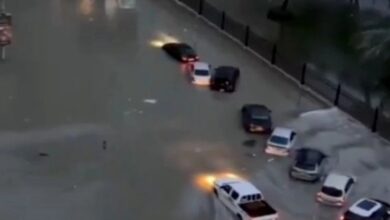 Caos en Dubái y Abu Dabi por fuertes tormentas e inundaciones