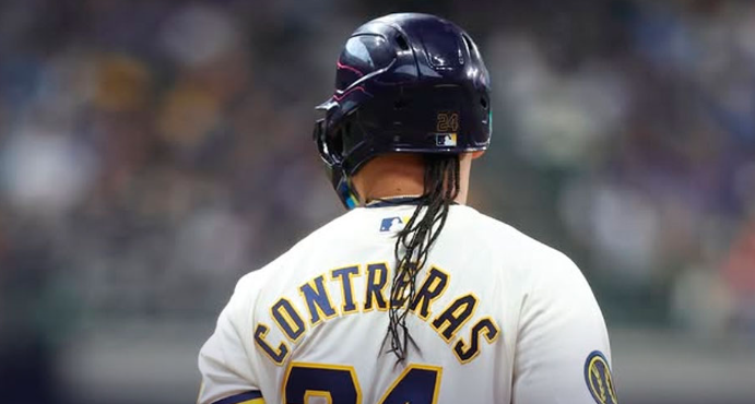 William Contreras conecta su primer cuadrangular de la temporada