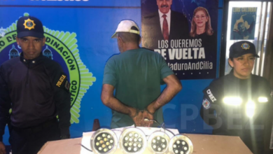 Detenido por robar lámparas del Monumento a la Virgen de Chiquinquirá en Maracaibo