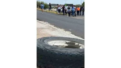 Muere sexagenario tras ser impactado por el neumático de una gandola