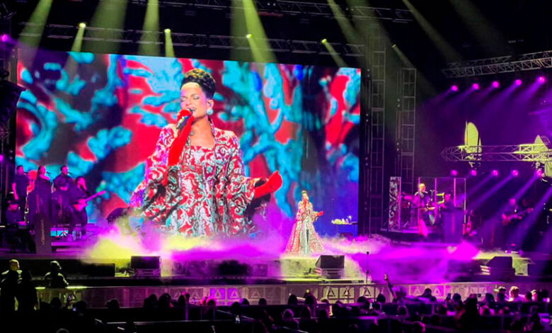 Natalia Jiménez hace vibrar el Poliedro de Caracas