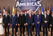 Trump lidera cumbre 'Escudo de las Américas' con mandatarios latinoamericanos en Florida