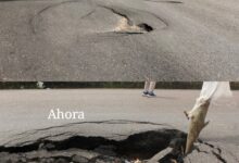 ¡Peligro! Cráter en la avenida Casanova sigue creciendo