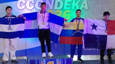 El monaguense Eloy González ganó bronce en Centroamericano de karate do en Nicaragua
