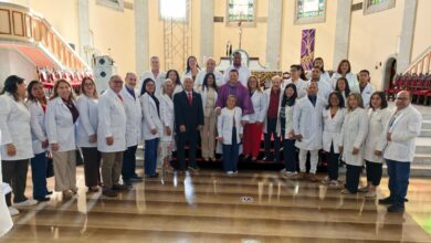 Rinden tributo a médicos con una misa en la Catedral de Maturín
