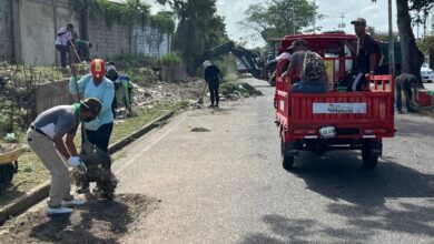 Erradican puntos críticos de desechos en la avenida 01 de Los Guaritos