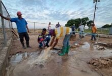 Garantizan suministro de agua a los vecinos de Las Canoas de Piar