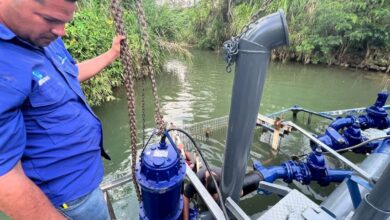 Activan bomba de 60 hp en Planta potabilizadora Puente Quemado