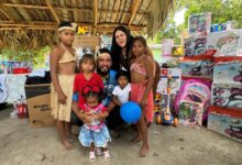 200 niños indígenas reciben atención médica y escolar en Mosú