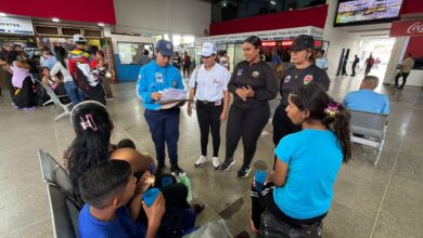 Despliegan puntos de atención y control en el Terminal de Maturín