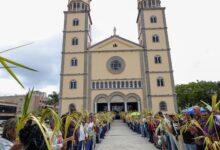 Miles de feligreses celebraron el Domingo de Ramos en la Catedral de Maturín