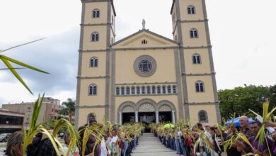 Miles de feligreses celebraron el Domingo de Ramos en la Catedral de Maturín