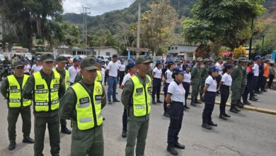 Despliegan 200 funcionarios para la Semana Santa Segura en Caripe