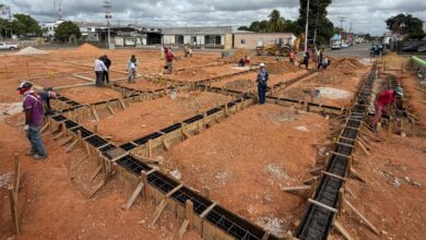 Avanza la nueva iglesia Virgen del Valle en el sector 23 de Enero