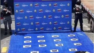 Incautan 16 kilos de cocaína ocultos en un camión en Zulia