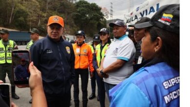 Diosdado Cabello realiza recorrido de seguridad como parte del operativo Semana Santa Segura